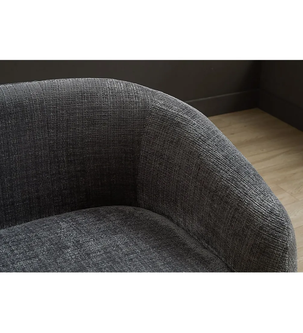 Sofa VOQUE 200 cm chenille szara