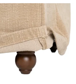 Sofa ZAPLASO 221 cm beżowa