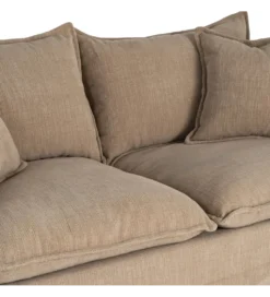 Sofa ZAPLASO 181 cm beżowa