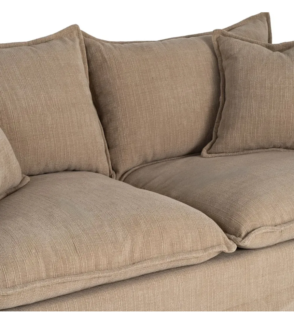Sofa ZAPLASO 181 cm beżowa