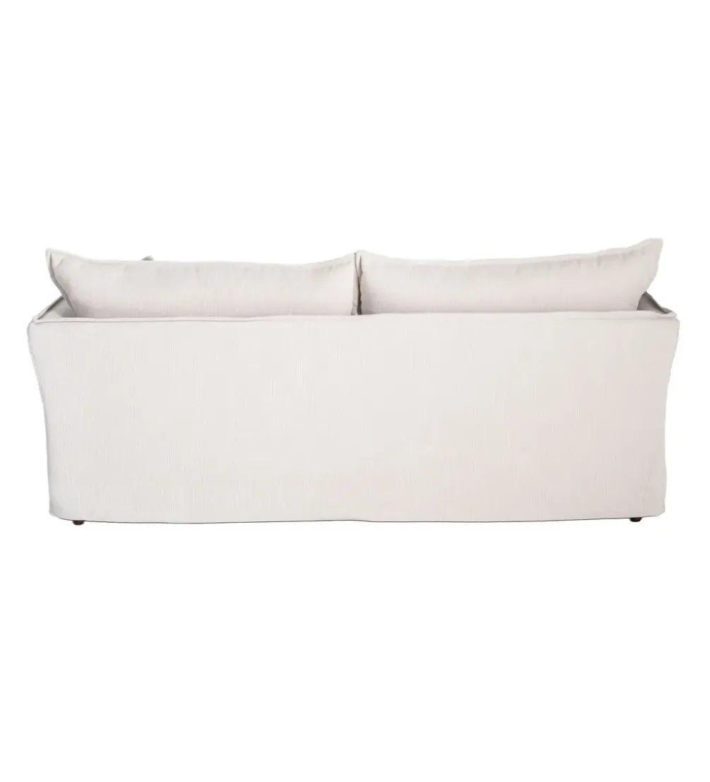 Sofa ZAPLASO 221 cm biała