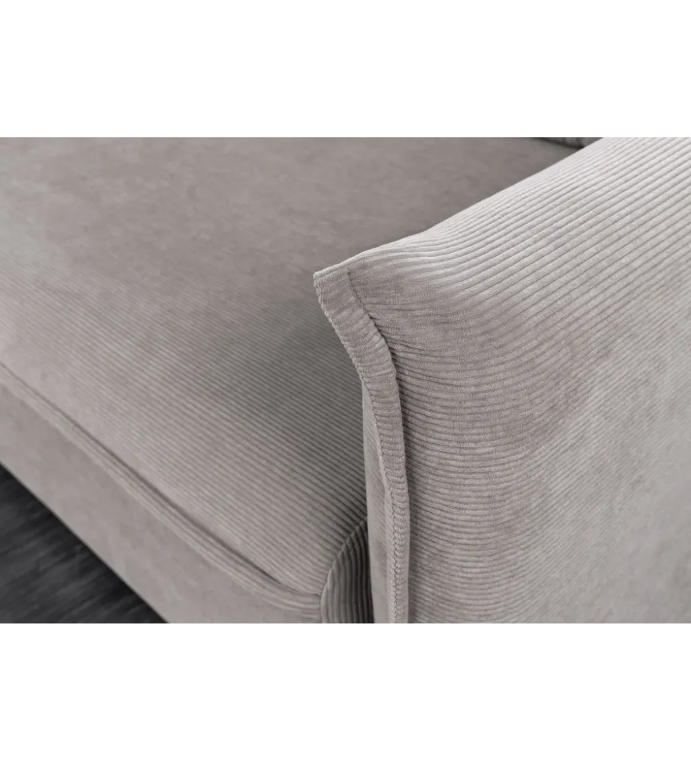 Sofa z funkcją spania APARTMENT 215 cm szara