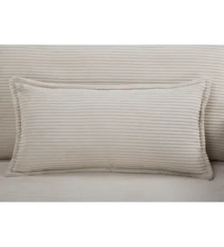 Sofa z funkcją spania APARTMENT 215 cm cord beżowy