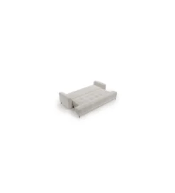 Sofa z funkcją spania PARIS 222 cm taupe/szary