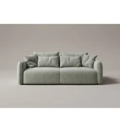 Sofa z funkcją spania PARIS 222 cm taupe/szary