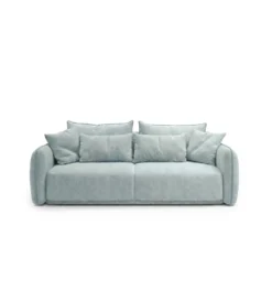 Sofa z funkcją spania PARIS 222 cm taupe/szary