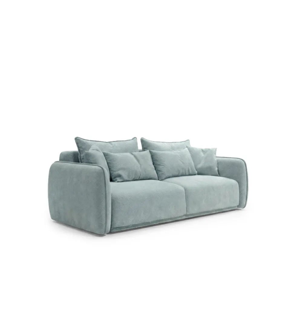 Sofa z funkcją spania PARIS 222 cm taupe/szary