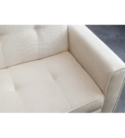 Sofa z funkcją spania SMART 180 cm cord beżowy