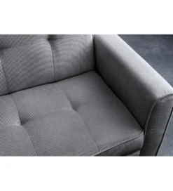 Sofa z funkcją spania SMART 180 cm cord szary