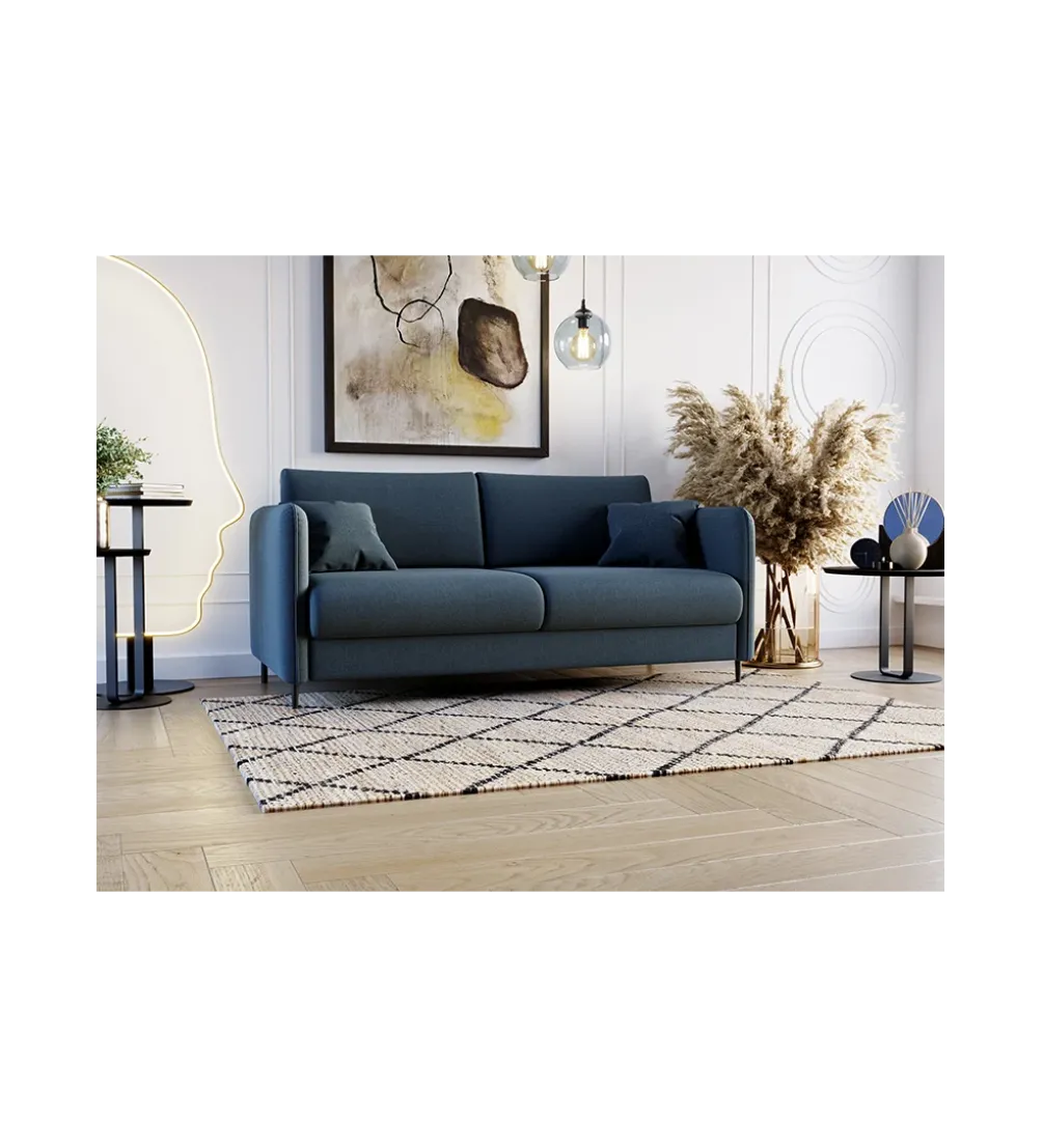 Sofa z włoskim stelażem SKY 182 cm z funkcją spania
