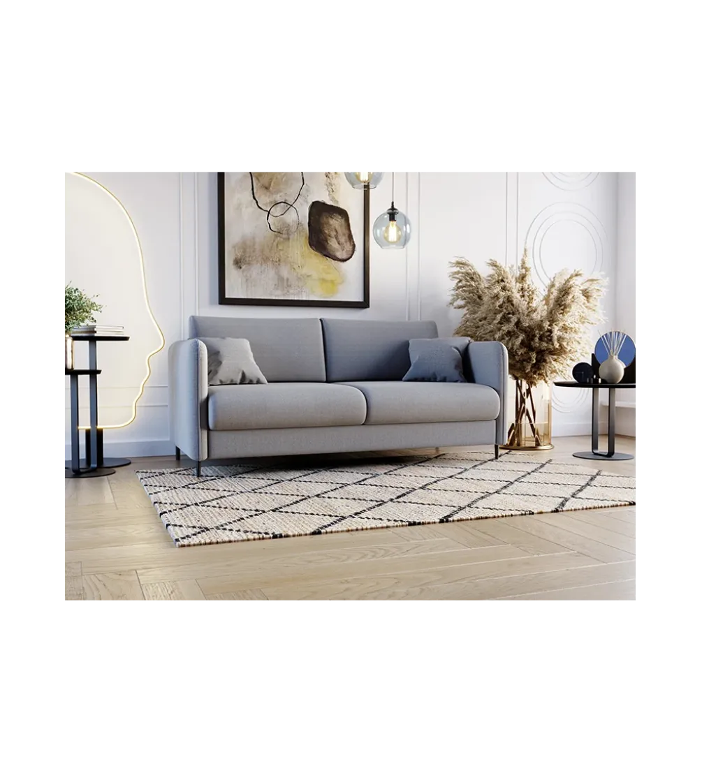 Sofa z włoskim stelażem SKY 182 cm z funkcją spania