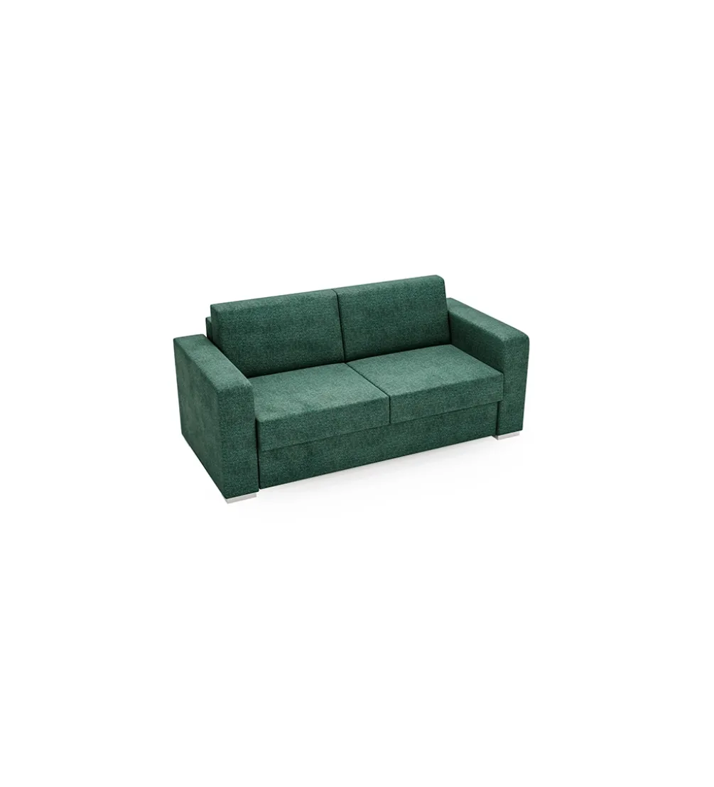Sofa z włoskim stelażem SOUL 185 cm z funkcją spania i pojemnikiem na pościel