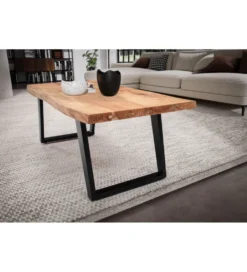 Solik kawowy FRIGI 120 cm drewno akacja
