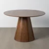 Stół AFAKA 120 cm brązowy