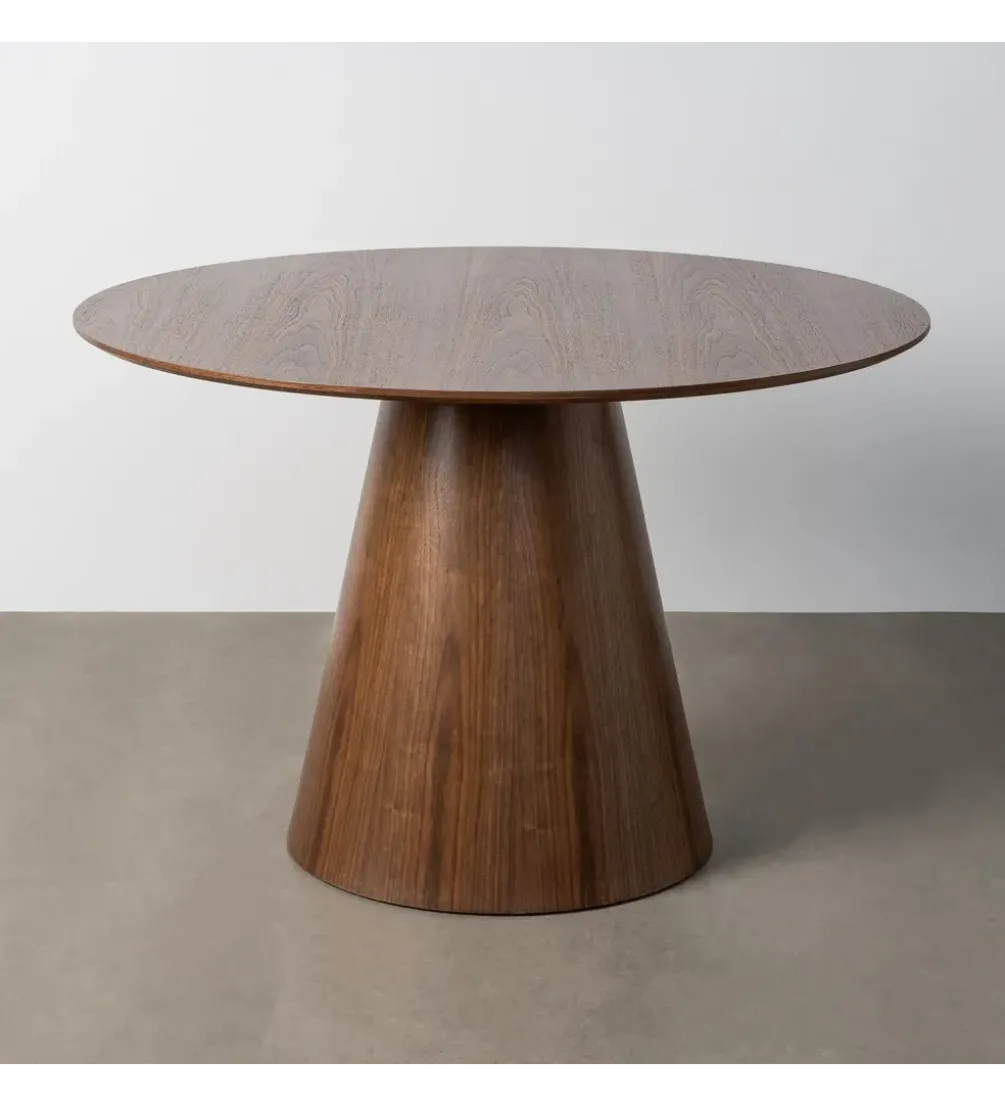 Stół AFAKA 120 cm brązowy