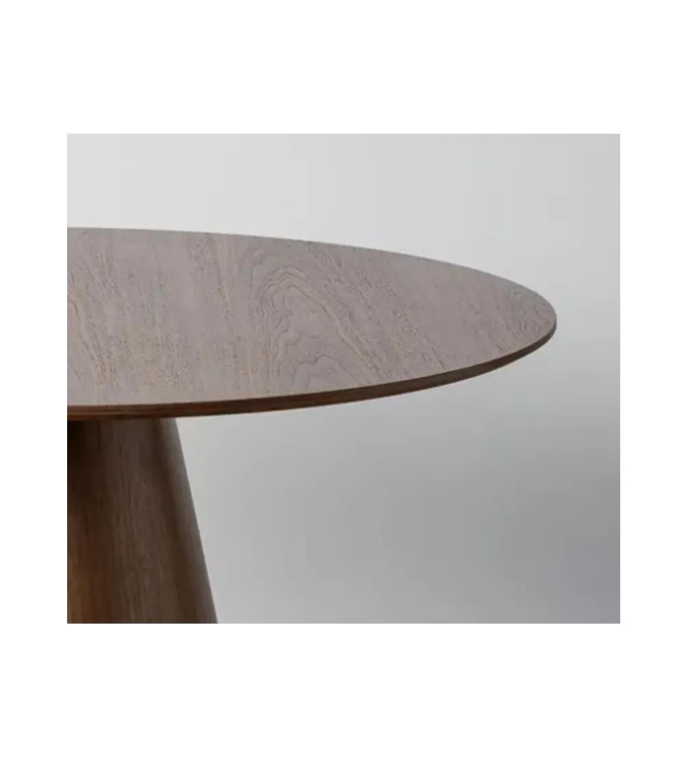 Stół AFAKA 120 cm brązowy