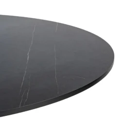 Stół AGARA 100 cm czarny