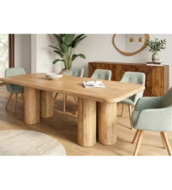 Stół ART DECO 240 cm drewno mango naturalny