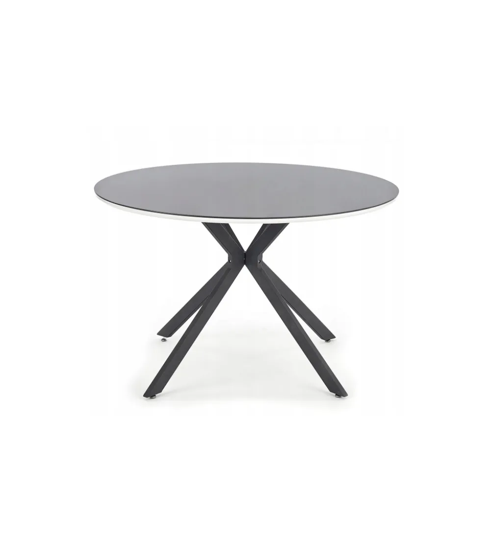 Stół AVELAR 120 cm czarny