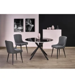 Stół AVELAR 120 cm czarny