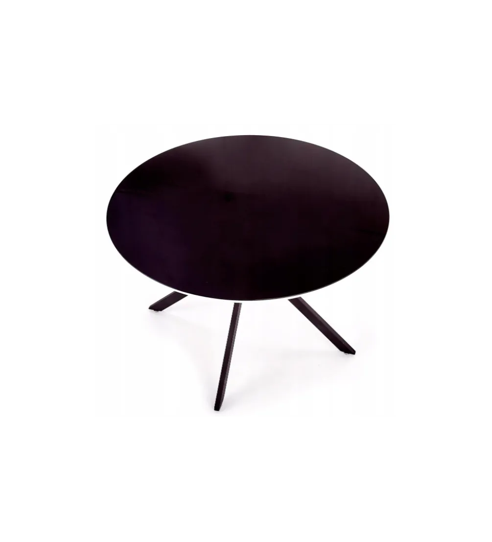 Stół AVELAR 120 cm czarny