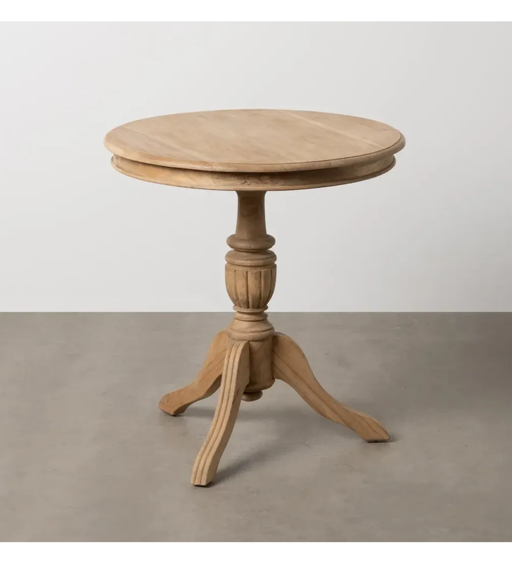 Stół AXEI 70 cm drewno mindi