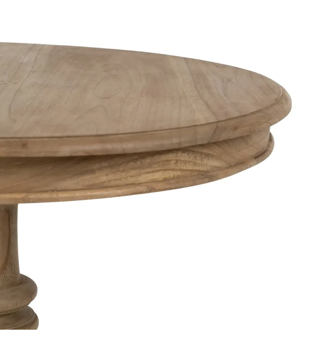 Stół AXEI 70 cm drewno mindi
