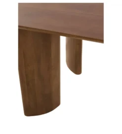 Stół AYMARA 220 cm drewno akcja brązowy