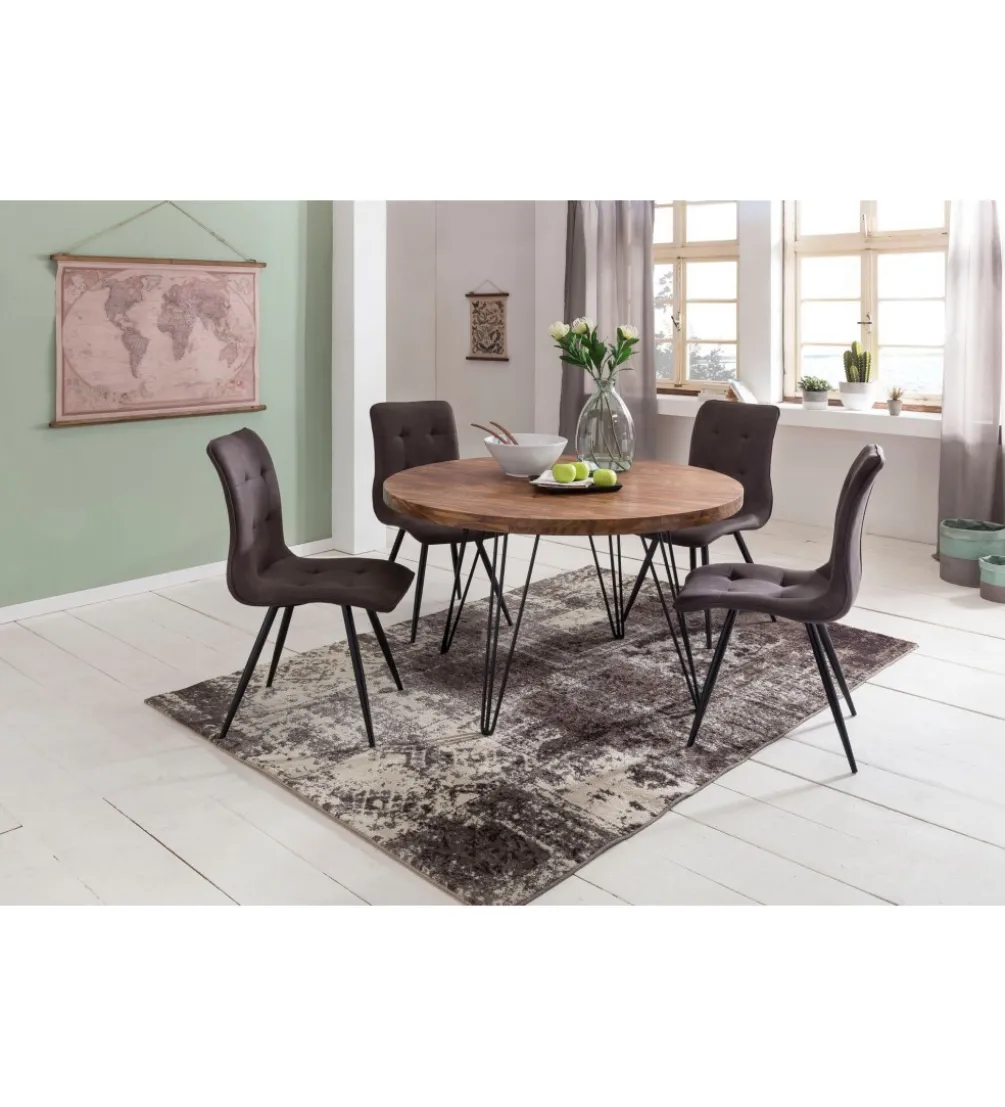 Stół BAGLI 120 cm drewno sheesham