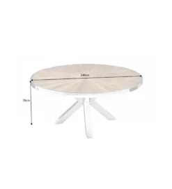 Stół Barracuda 140 cm drewno teak
