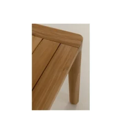 Stół Bella 200 x 90 cm drewno teak naturalny
