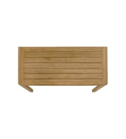 Stół Bella 200 x 90 cm drewno teak naturalny