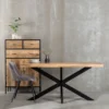 Stół BENRY 180 cm drewno mango naturalny