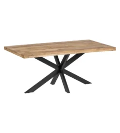 Stół BENRY 180 cm drewno mango naturalny