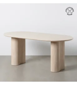 Stół BETSU 180 cm beżowy