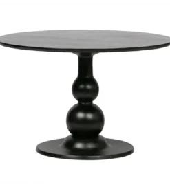 Stół BLANCO 120 cm drewno mango czarny