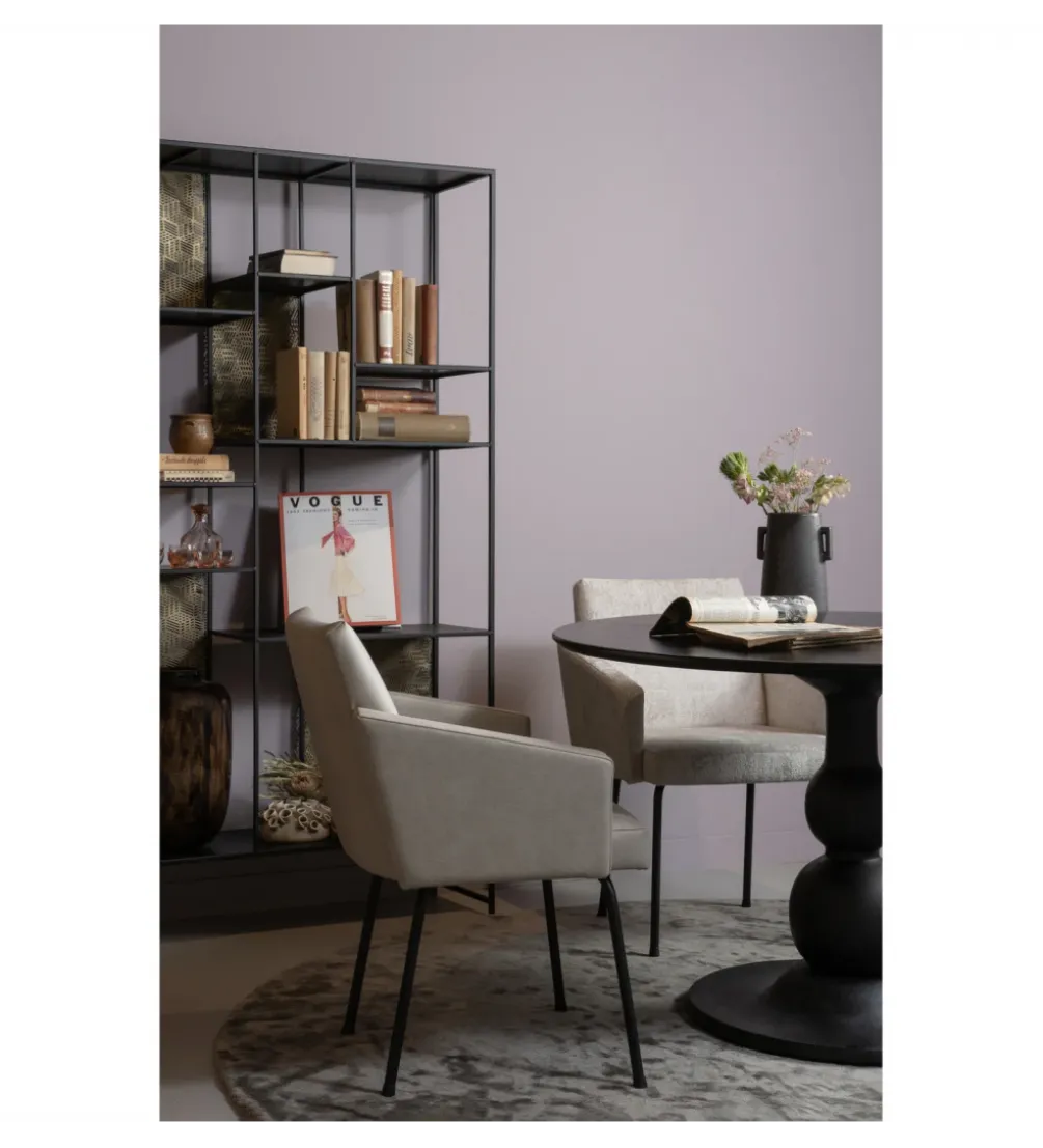 Stół BLANCO 120 cm drewno mango czarny