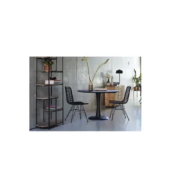 Stół BRAX Vivan 120 cm drewno mango czarny