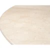 Stół Brix Bottecino 130 cm Marmur Drewno mango
