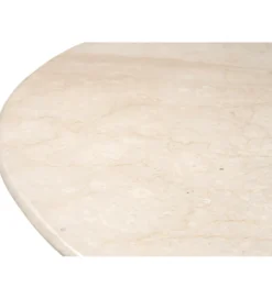 Stół Brix Bottecino 130 cm Marmur Drewno mango