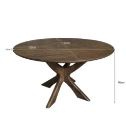 Stół BRIX MONTREEAUX 130 cm drewno mango