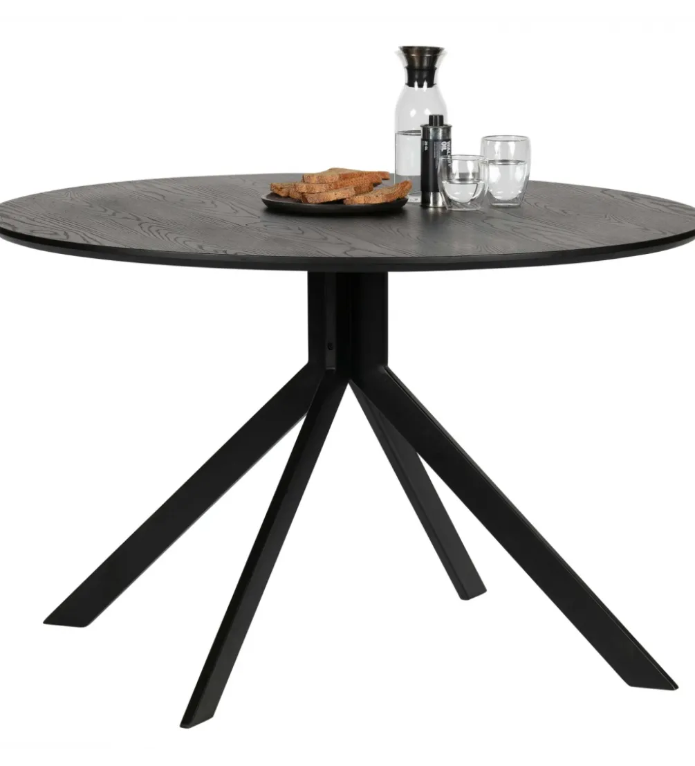 Stół BRUNO 120 cm czarny