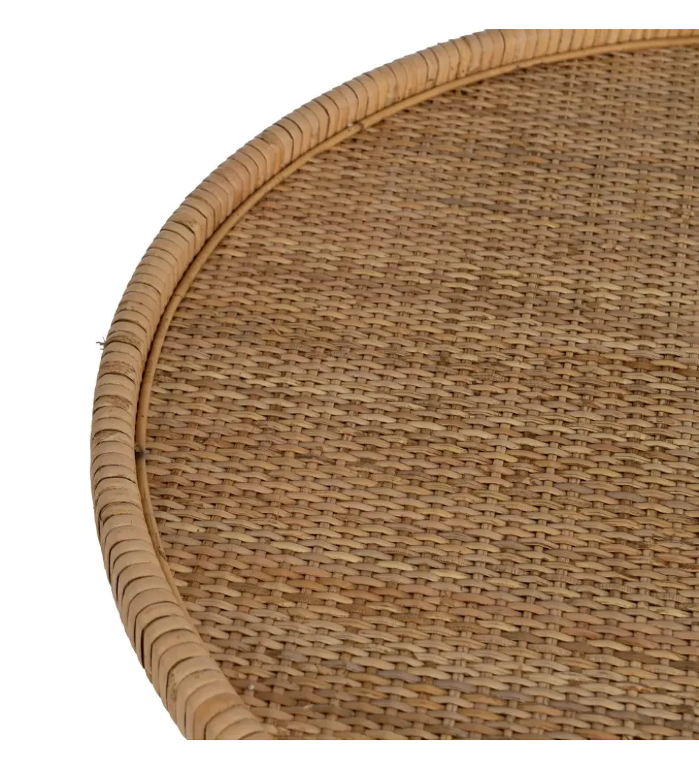 Stół BYMYS 60 cm ratan naturalny