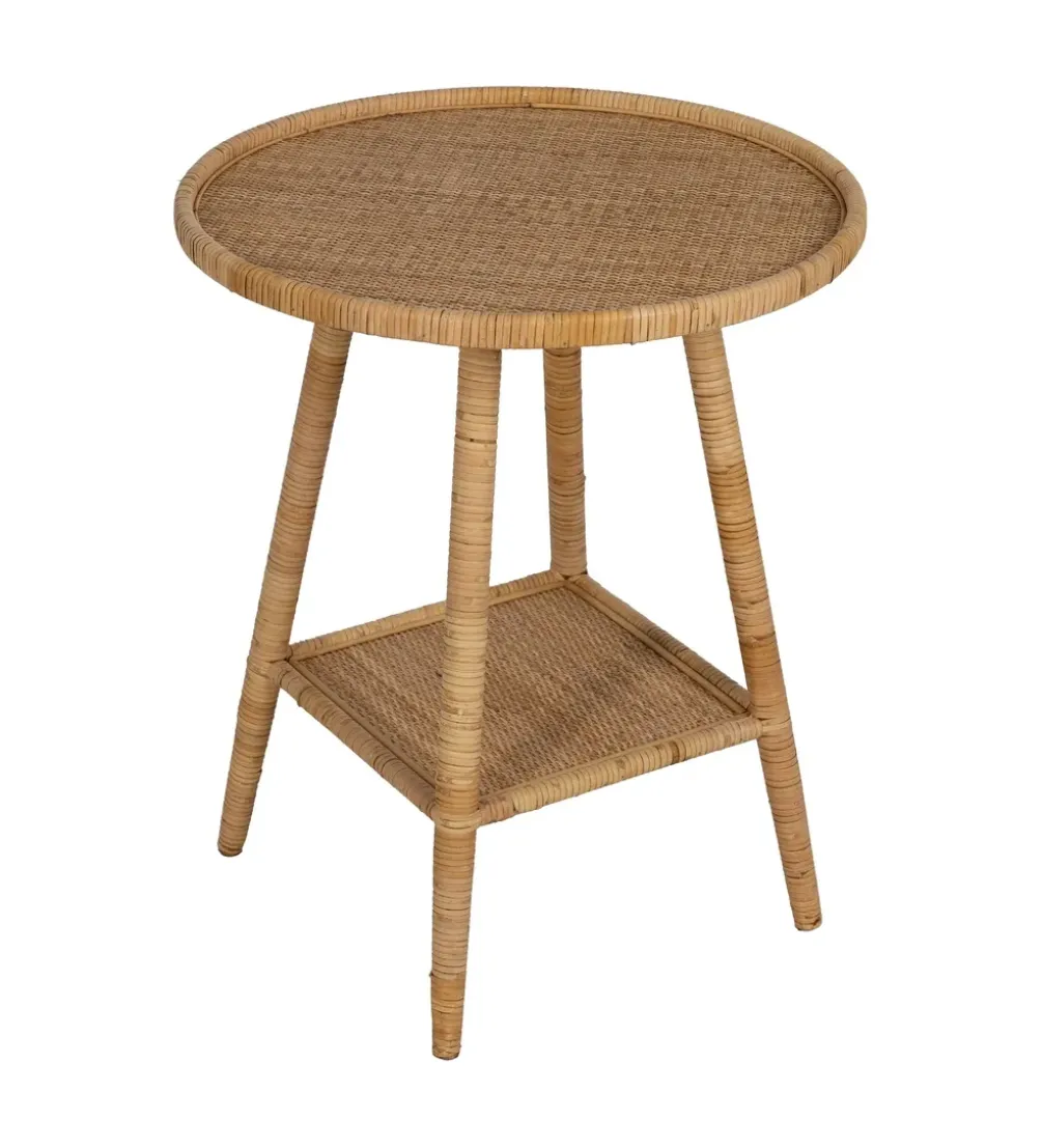 Stół BYMYS 60 cm ratan naturalny
