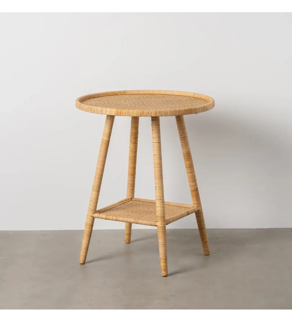 Stół BYMYS 60 cm ratan naturalny