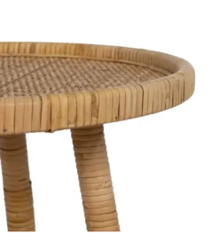 Stół BYMYS 45 cm ratan naturalny