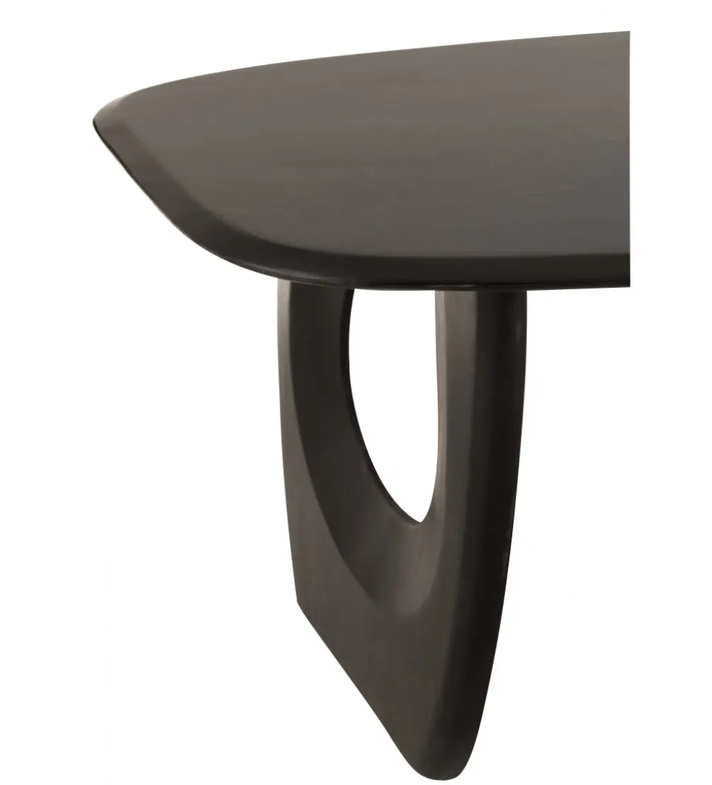 Stół CAVE 200 cm drewno mango czarny