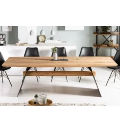 Stół CHALLLENGER 240 cm drewno dąb dziki