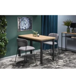 Stół COBALT 120 cm w kolorze dąb wotan