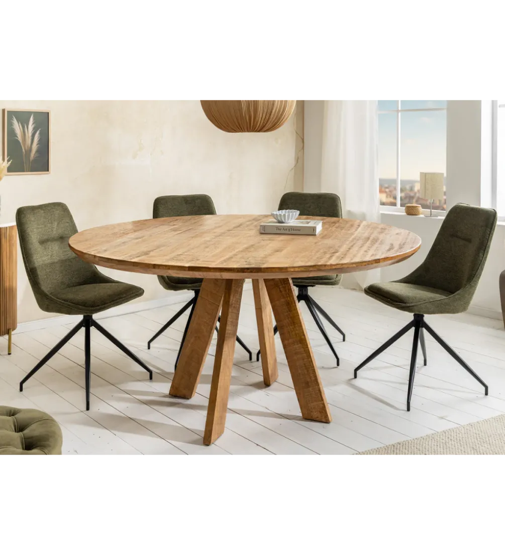 Stół Craft ART WOOD 140 cm drewno mango naturalny